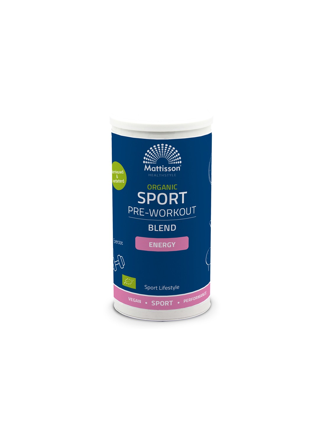 Smoothie mix - Pre-workout Energy BIO, 300 g, 30 doza