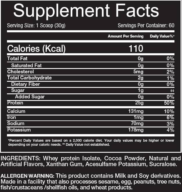 Premium Iso Whey 1000 grama
