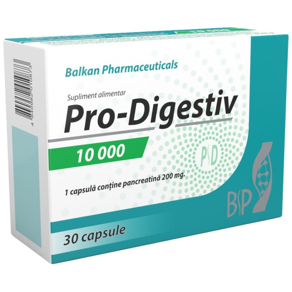 Pro-Digestiv 10000 | Pancreatin 200 mg - 30 kapsula