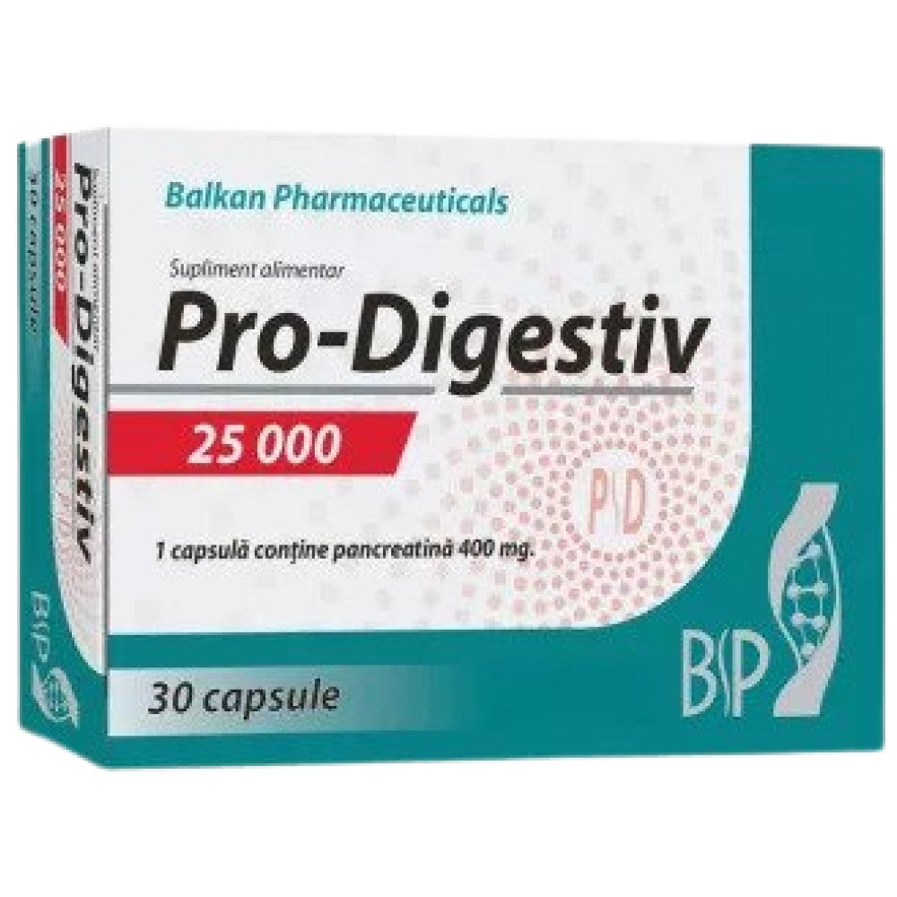 Pro-Digestiv 25000 | Pancreatin 400 mg - 30 kapsula