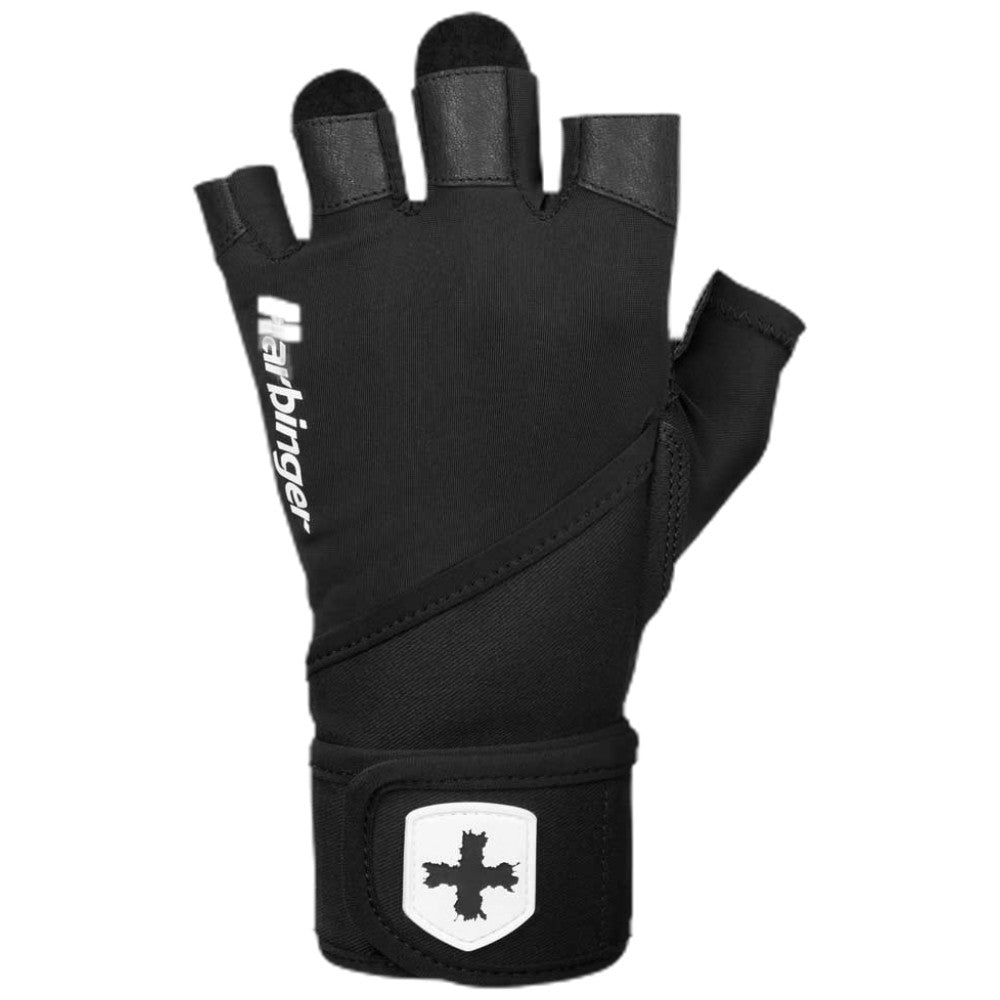 Muške rukavice Pro Wrist Wraps 2.0/s nitnama - crne