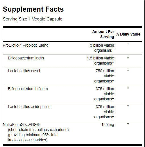 ProBiotic 4 | 3 milijarde CFU - 60 kapsula