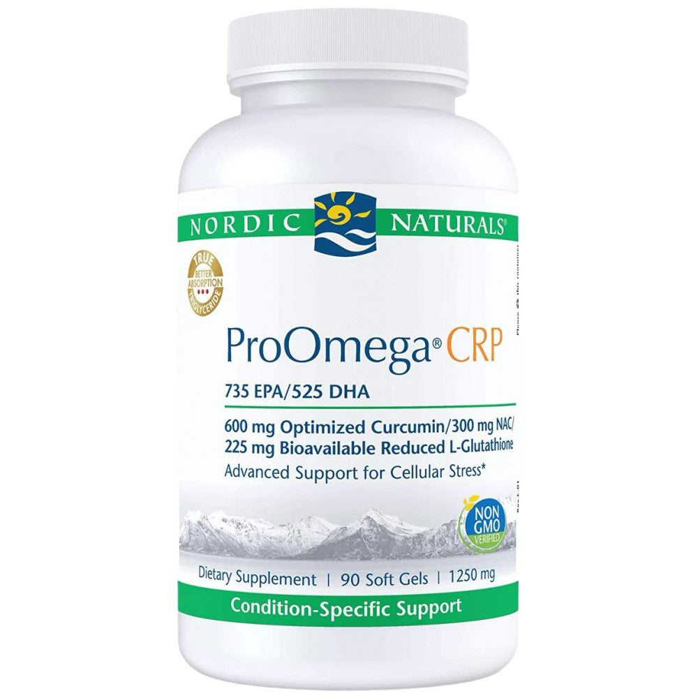 ProOmega CRP | S curcminom i glutationom - 90 gel kapsula