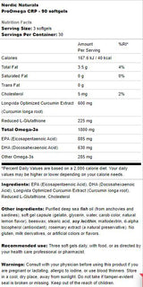 ProOmega CRP | S curcminom i glutationom - 90 gel kapsula