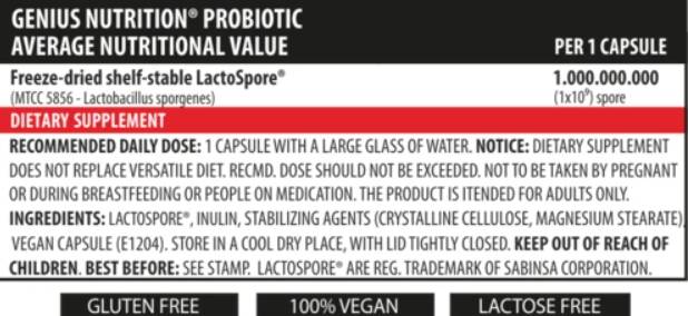 Probiotik - 60 kapsula