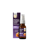 Propolis & Sprej za imunitet s manuka medom 250 MED/ Sprej za grlo s propolisom (250 MED), manuka medom i vitaminom D3, 20 ml