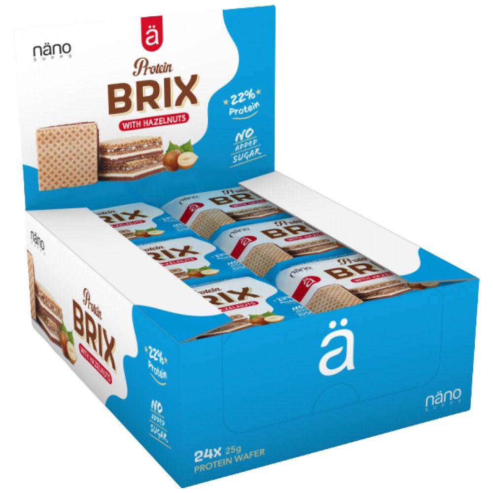 Protein Brix sa lješnjacima - 24 x 25 grama