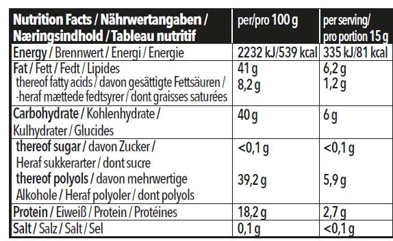 Proteinska krema | Karamela - 400 grama