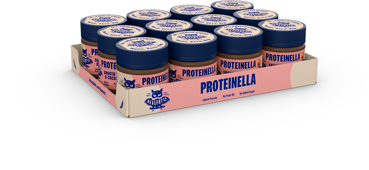 Proteinella lješnjak i kakao 200 g - tekuća čokolada bez dodanog šećera i bez palminog ulja