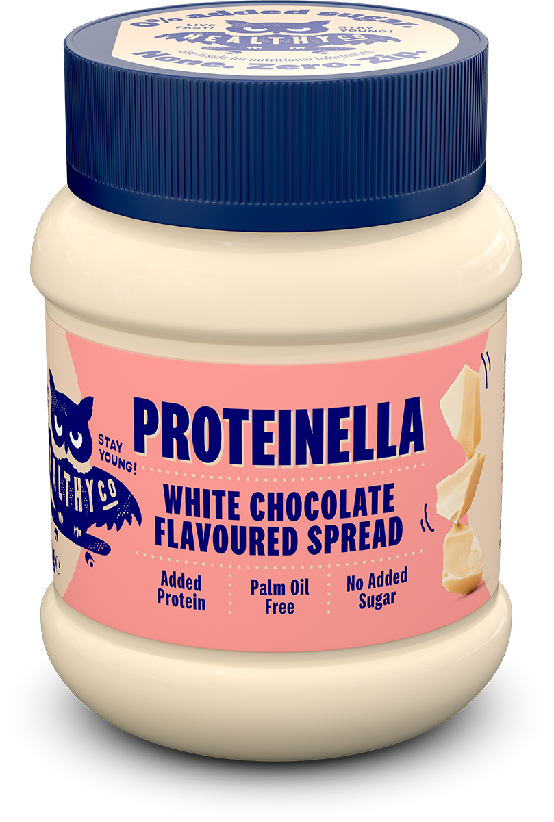 Proteinella White Chocolate 400 g - tekuća bijela čokolada bez dodanog šećera i bez palminog ulja