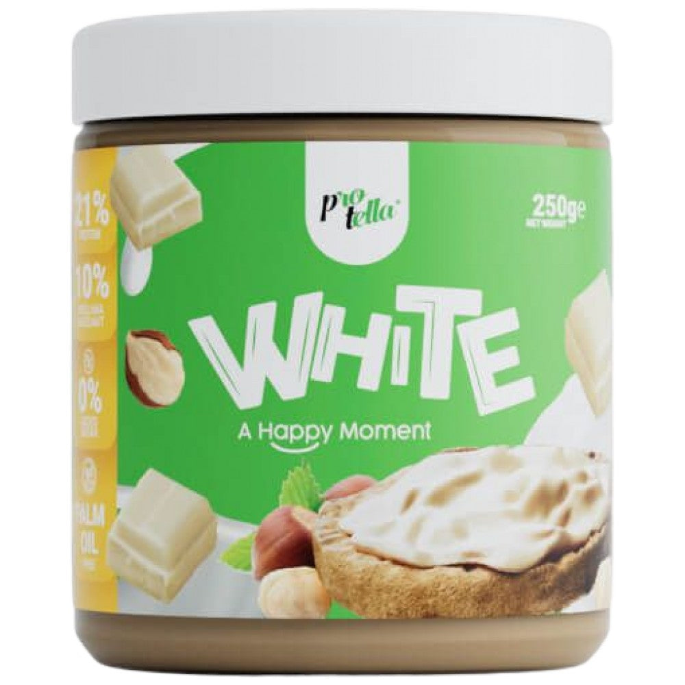 <tc>Protella</tc> Proteinska krema | Bijela čokolada - 250 grama