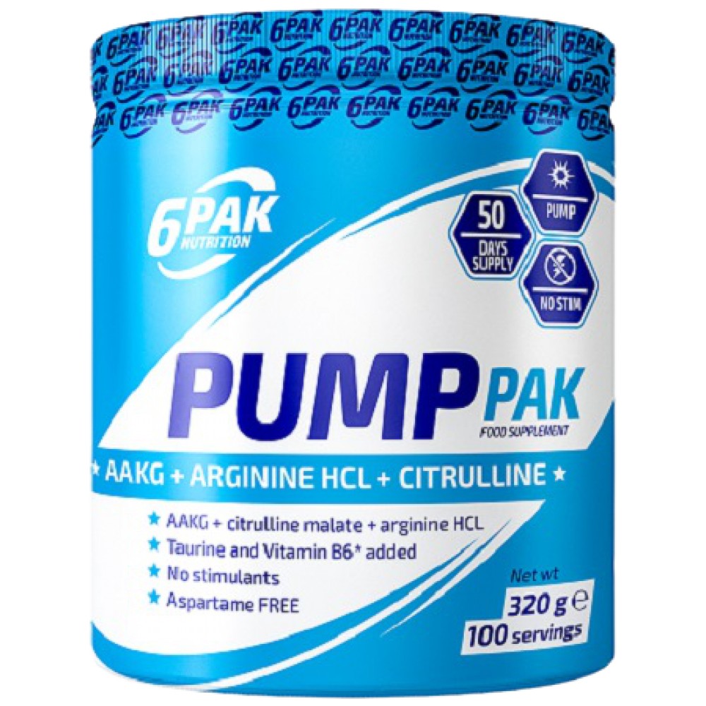 Pump PAK [320 grama, 40 porcija]