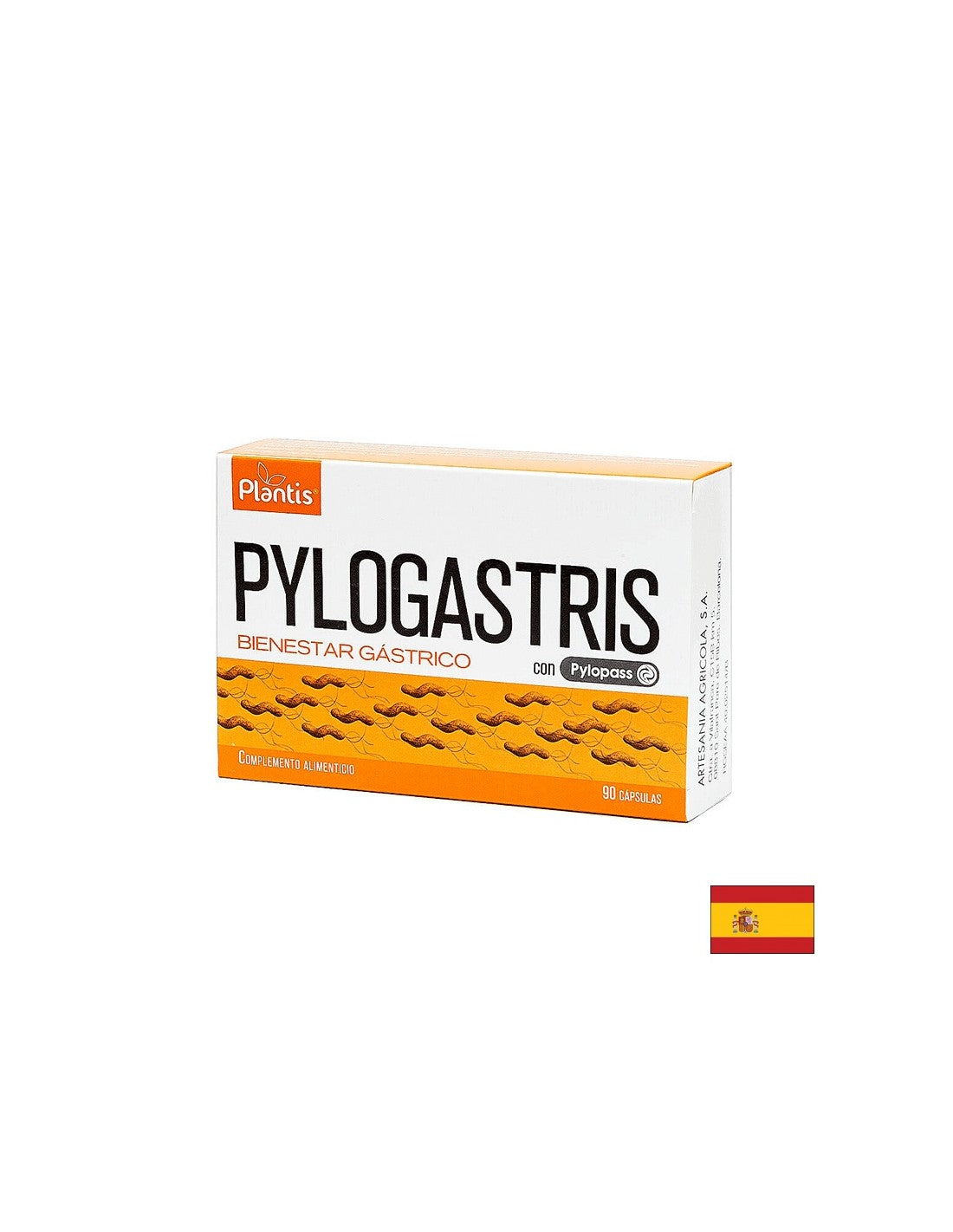 Zdravlje crijeva - Pylogastris - Probiotik (L. Reuteri) 100 mg & Kalcij 135 mg & Magnezij 28 mg, 90 kapsula