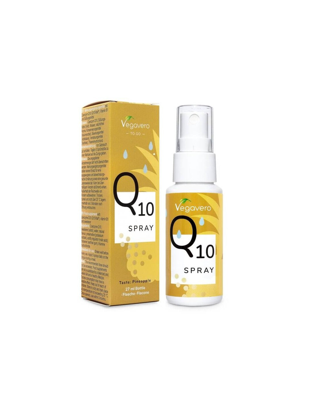 Q10 sprej/ Koenzim Q10/ Oralni sprej, 27 ml, 100% veganski <tc>Vegavero</tc>