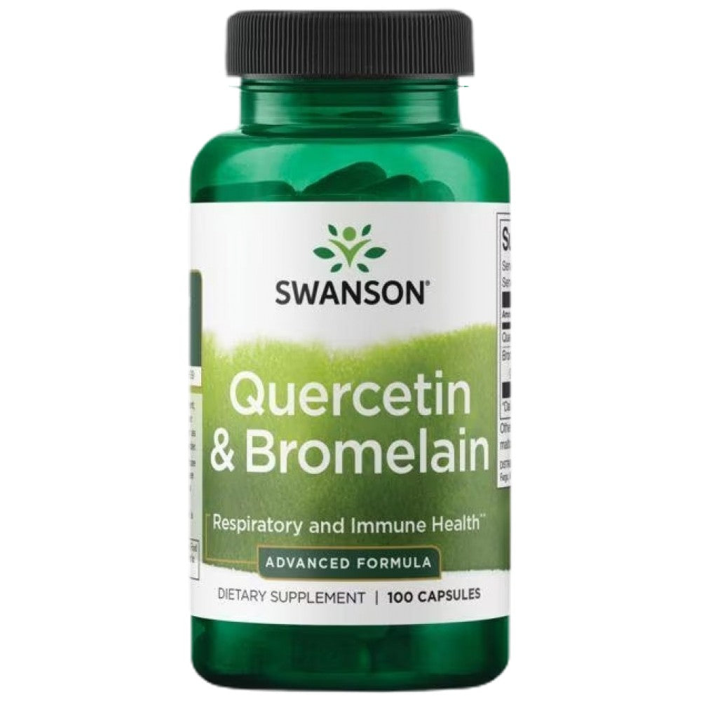 Kvercetin i bromelain - Napredna formula - 100 kapsula