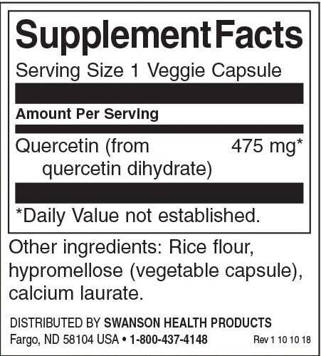 Kvercetin 475 mg - 60 kapsula