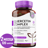 Kvercetin kompleks s bromelainom 120 VCaps. <tc>Nutravita</tc>