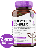 Kvercetin kompleks s bromelainom 120 VCaps. <tc>Nutravita</tc>