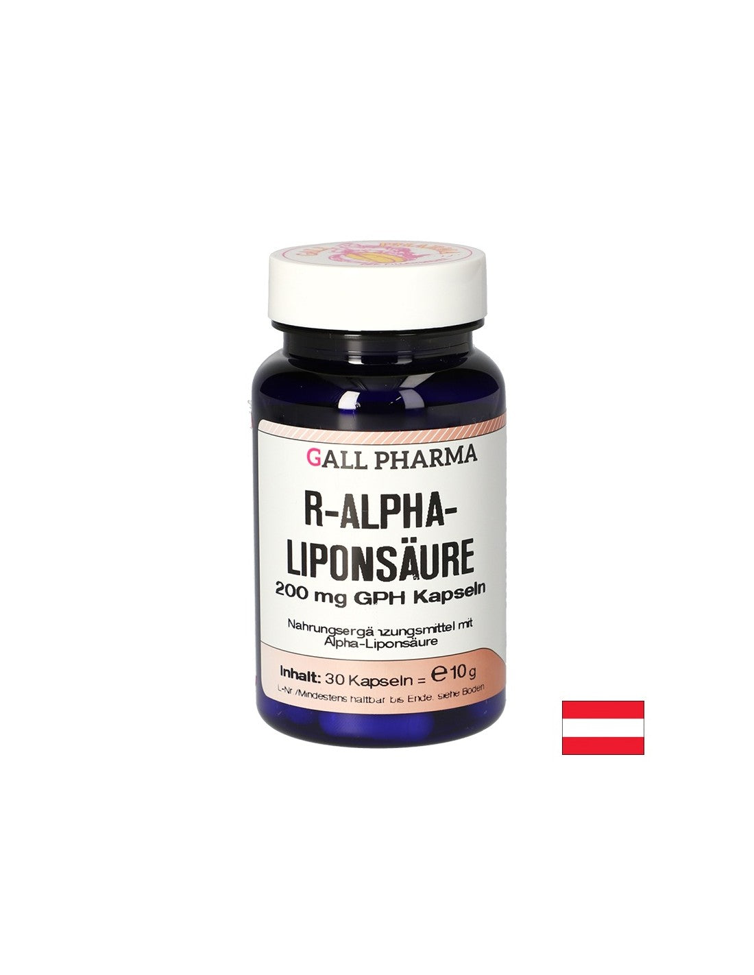 Antioksidans, prevencija dijabetesa - R-Alpha lipoična kiselina, 30 kapsula