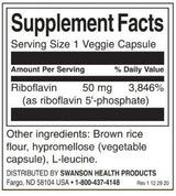 R-5-P riboflavin-5-fosfat 50 mg - 60 kapsula