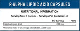 R-ALA 200 mg | R-alfa lipoična kiselina - 60 kapsula