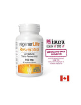 Regener Life™ Resveratrol 500 mg - 60 kapsula
