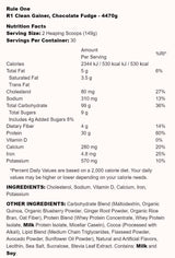 R1 Clean Gainer - 4470 grama