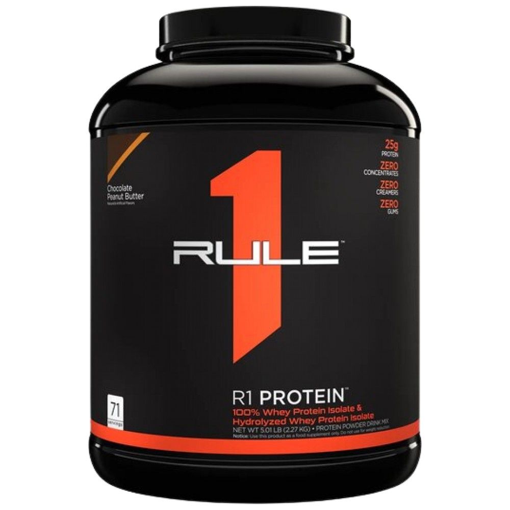 R1 Protein | 100% izolat sirutke & Hidrolizat sirutke - 2196-2280 grama