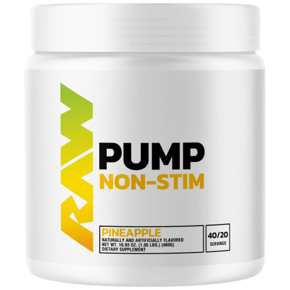 Raw Pump Non-Stim prije vježbanja | s nitrosiginom - 480 grama