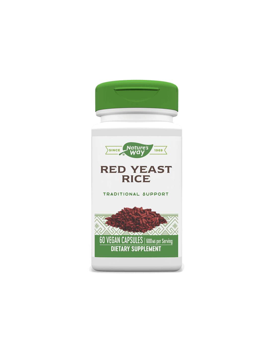 Crvena riža s kvascem 600 mg - 60 kapsula