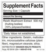 Ekstrakt gljive Reishi 500 mg | Standardizirano - 90 kapsula