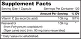 Resveratrol 100 mg - 120 kapsula