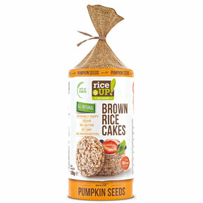 Rice UP! Brown Rice Cakes - 120g - Nutra Best Europe