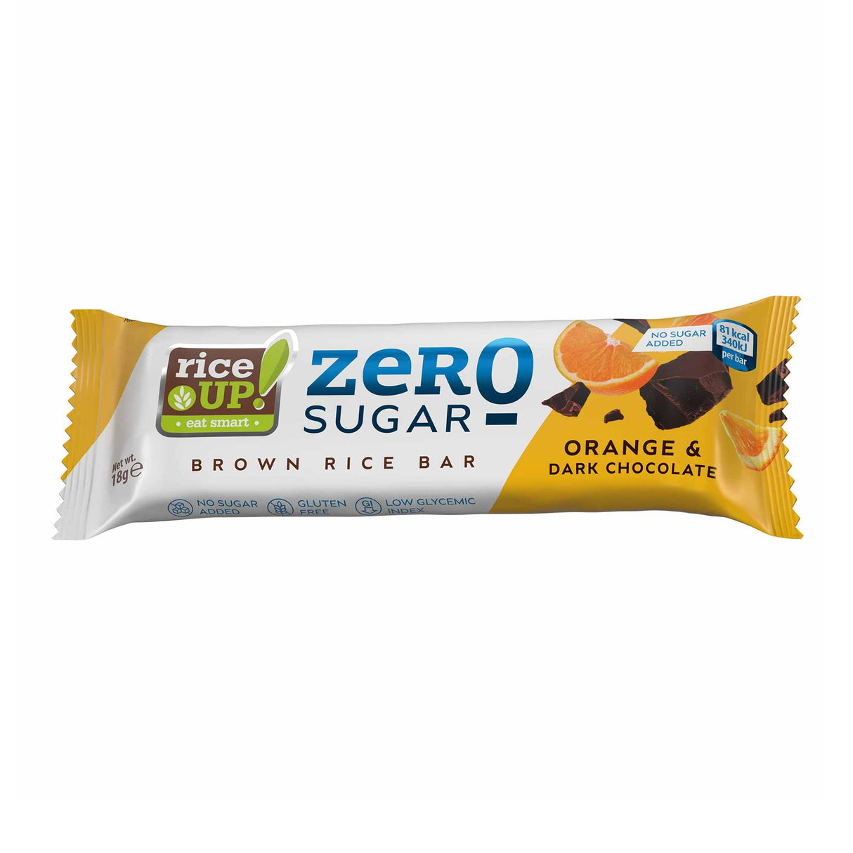 RiceUP! ZERO SUGAR - Rižina pločica 18 g