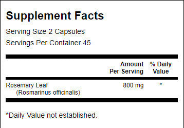 Ružmarin 400 mg - 90 kapsula