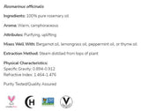 Ulje ružmarina | 100% čisti Rosmarinus Officinalis - 59 ml