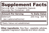 <tc>Pure Nutrition</tc> - SELEN 200 mcg - 100 biljnih kapsula
