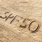 Hidratantna krema za sunčanje lica SPF 50 s hijaluronskom kiselinom protiv starenja - 40 ml