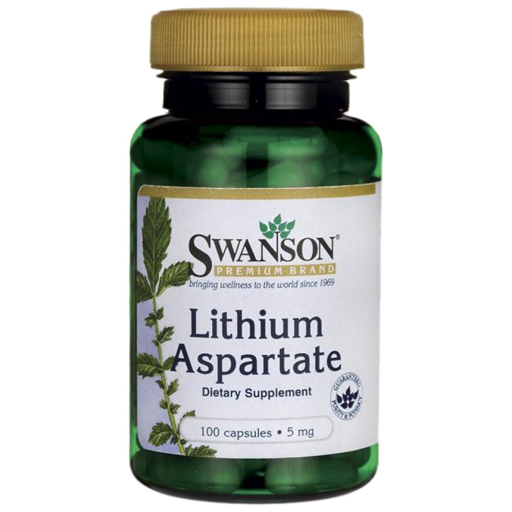 Litij aspartat 5 mg 100 kapsula