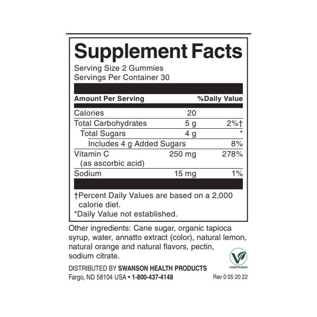 Vitamin C gumice - 60 guma