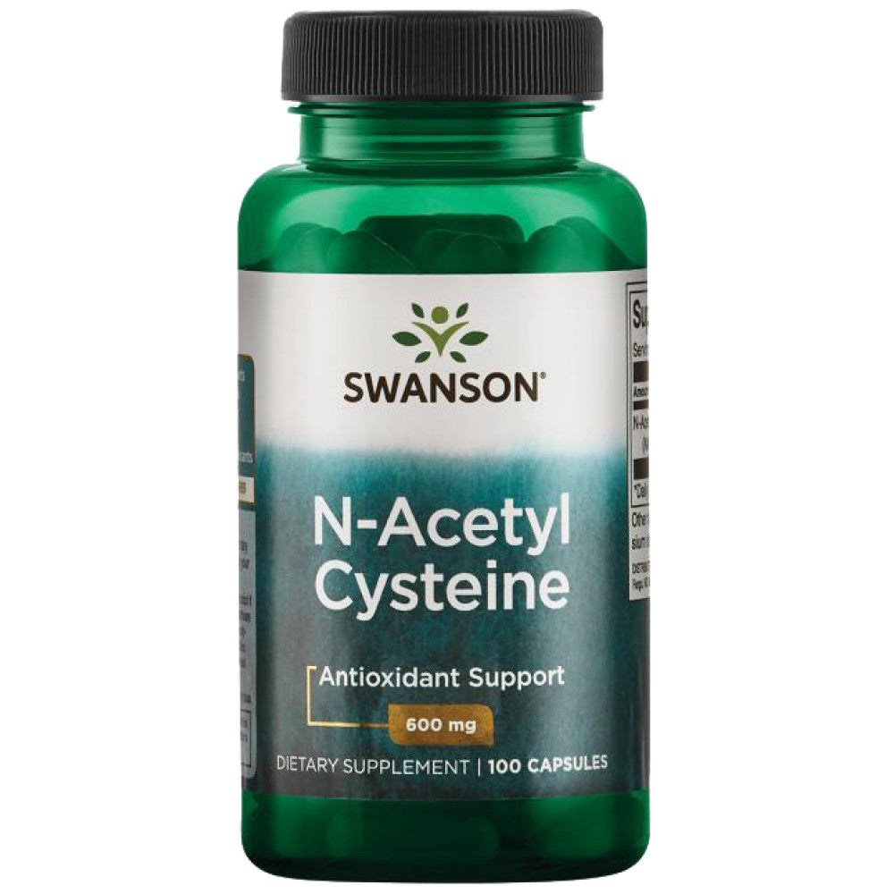 Nac N-acetil cistein 600 mg 100 kapsula