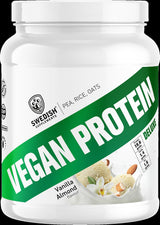 <tc>Swedish Supplements</tc> Veganski protein Deluxe | od graška, riže i zobi [750 grama, 27 doza]