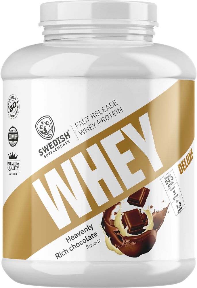 <tc>Swedish Supplements</tc> Whey Protein Deluxe [1800 grama, 54 doze]