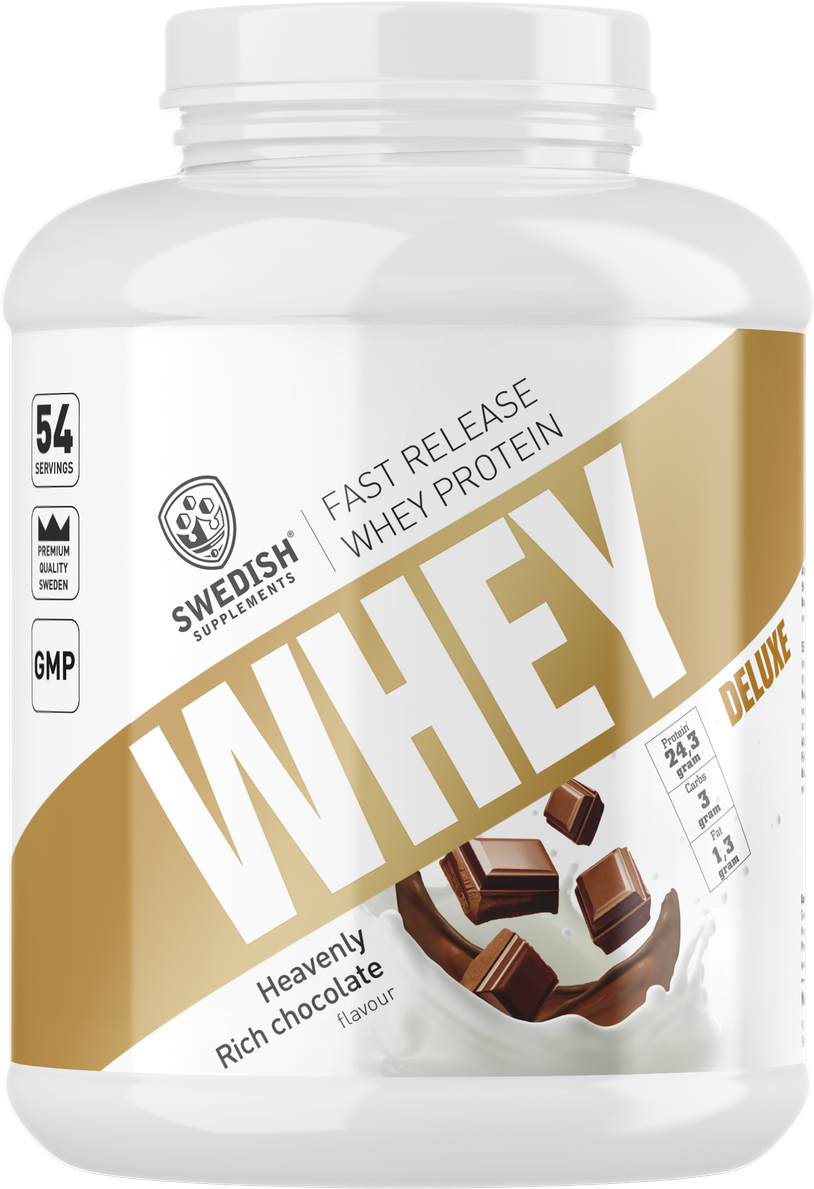 <tc>Swedish Supplements</tc> Whey Protein Deluxe [2000 grama, 60 doza]