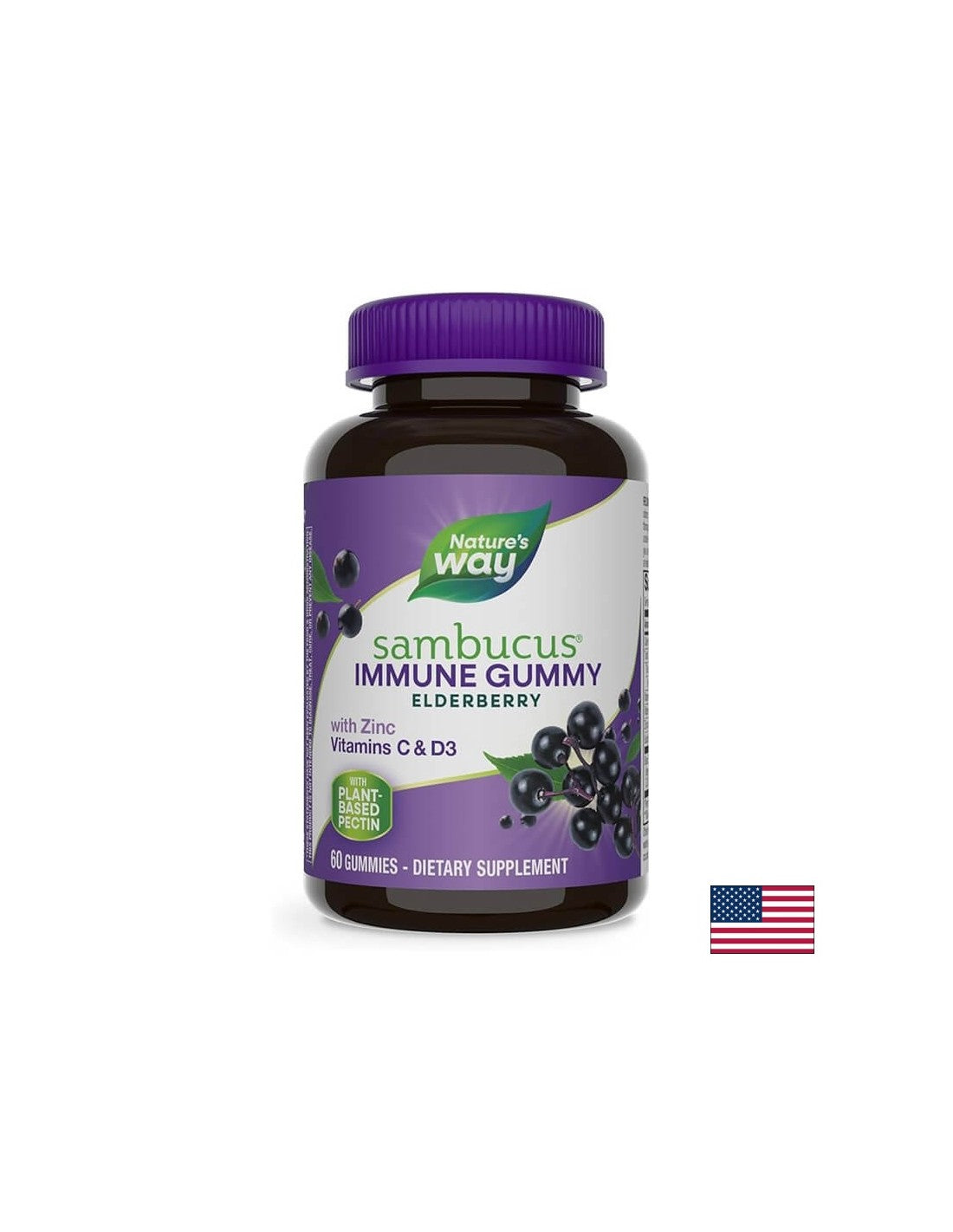 Sambucus 25 mg - 60 guma