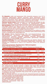 Umak bez kalorija | Curry Mango - 500 ml