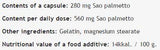 Saw Palmetto 280 mg - 100 kapsula