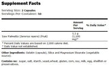 Saw Palmetto bobice 550 mg - 100 kapsula