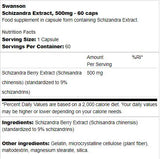 Ekstrakt šizandre 500 mg 60 kapsula