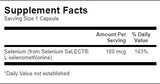 Selen 100 mcg (L-selenometionin) - 300 kapsula